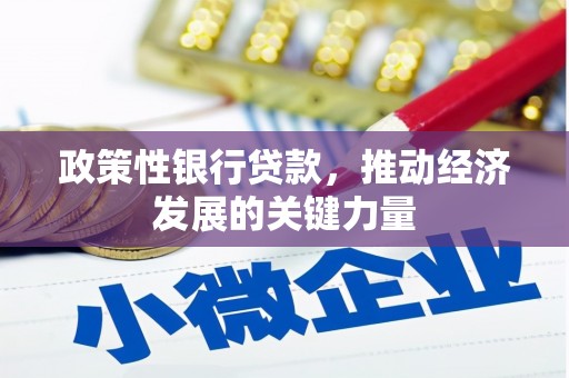 崇义政策性银行贷款，推动经济发展的关键力量